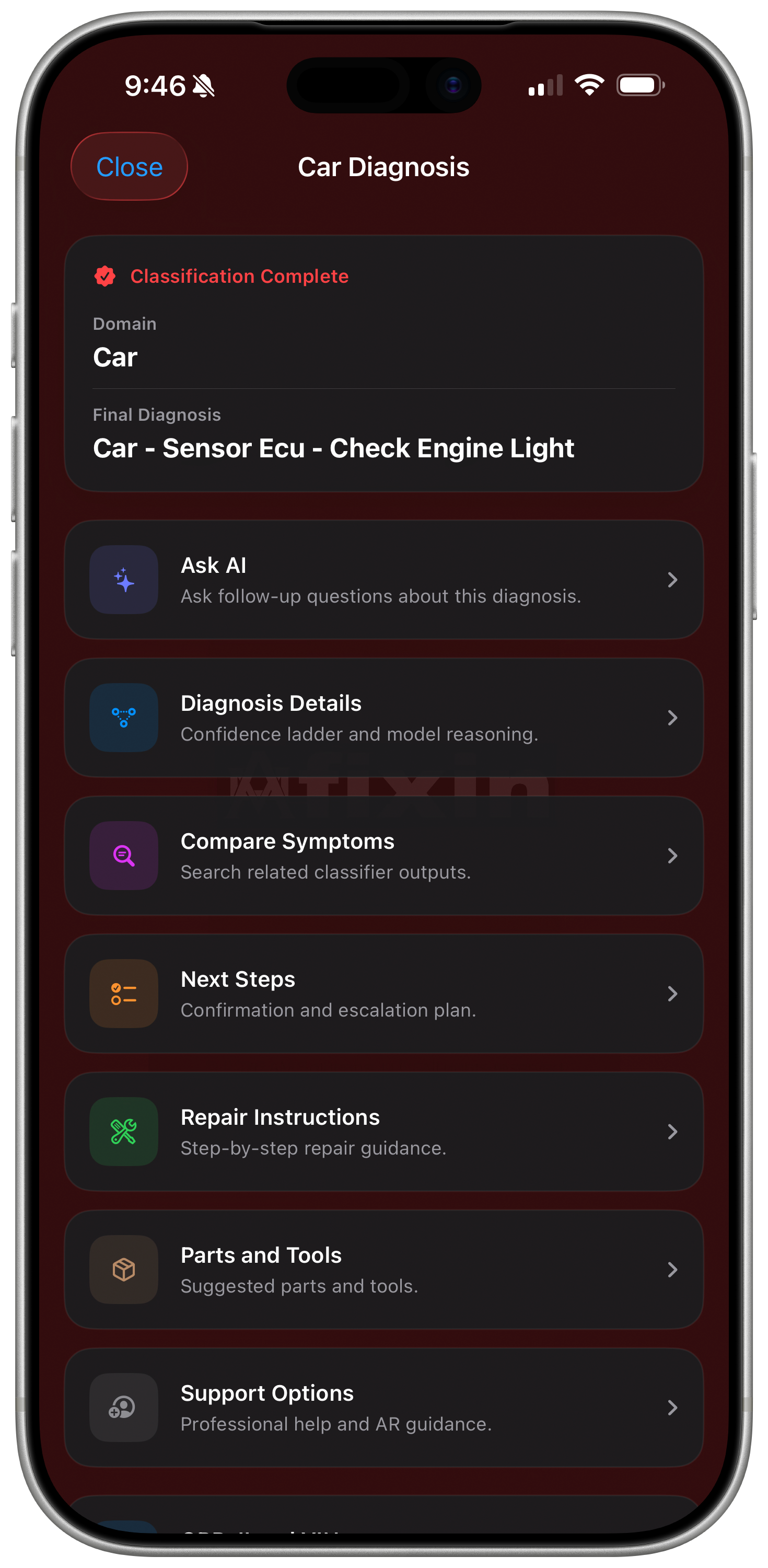 Car diagnosis